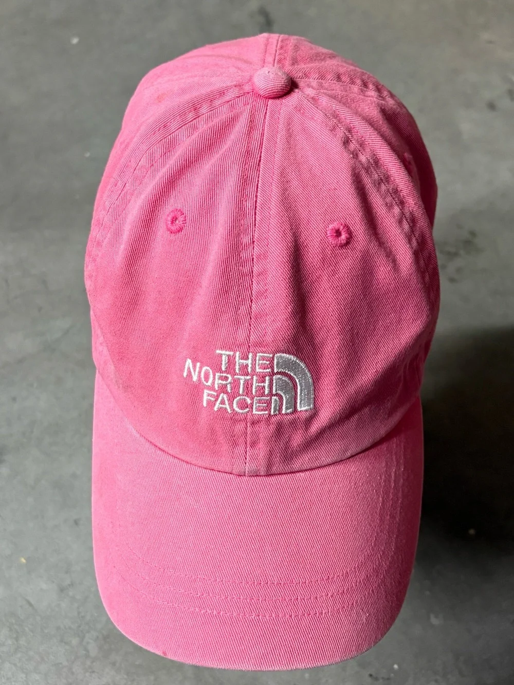 The North Face classic pink
